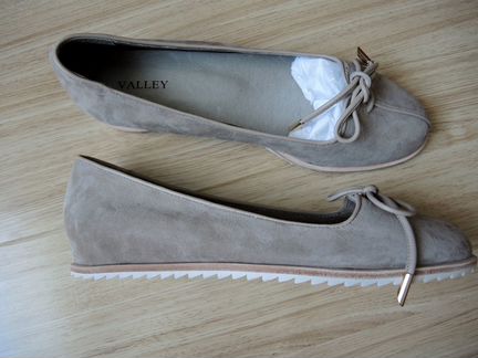 Балетки замшевые Valley, р.39