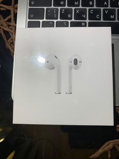 Беспроводные наушники apple airpods оригинал