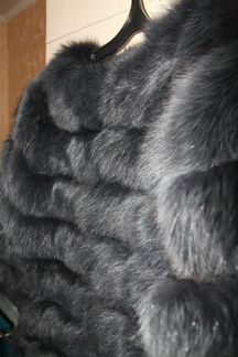 Шуба из песца / шуба трансформер