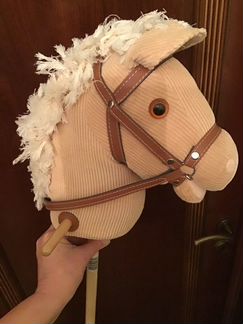 Лошадка- скакалка с колесиками, звук галопа вельве