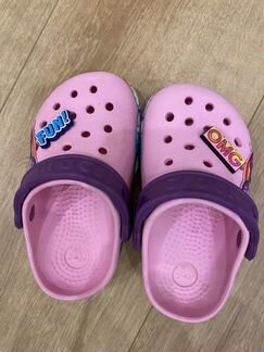 Crocs C8 светятся