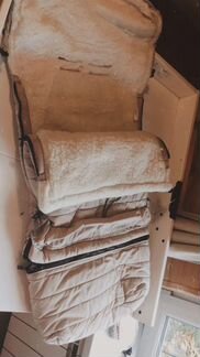 Зимний конверт в коляску