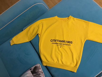 Кофта оверсайз с длинным рукавом «Спутник1985»