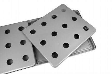 Крышка поддона гидропоники 1250x550 12 отв. 55 мм