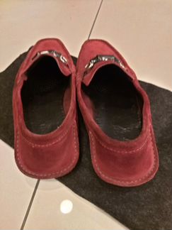 Мокасины Gucci замшевые