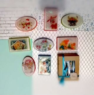 Мыло новогоднее