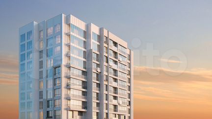 2-к квартира, 71.2 м², 4/16 эт.