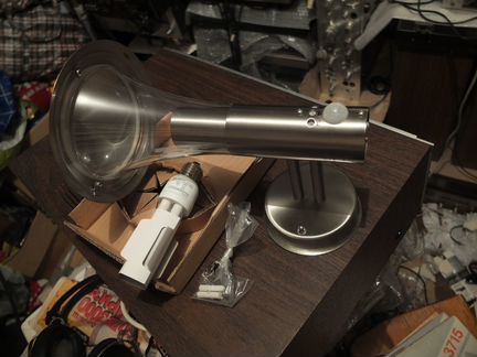 Декоративная лампа уличного освещения.Сделано в Ан