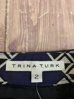 Стильная юбка трапеция от Trina Turk S