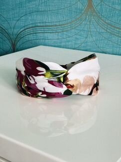 Ободок и повязки для волос с узлом