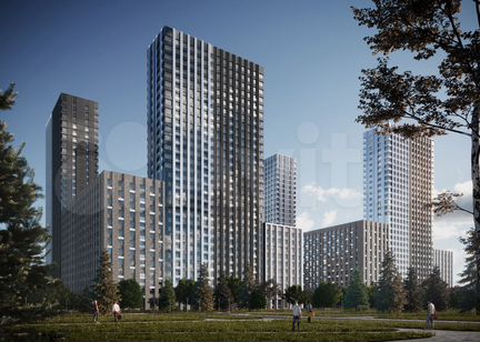 2-к квартира, 53.3 м², 8/10 эт.