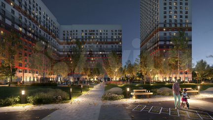 2-к квартира, 54.5 м², 4/16 эт.