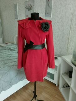 Пальто дизайнерское, Турция, 46 размер