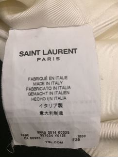 Платье Saint Lauren