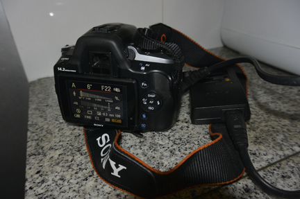 Sony A380 зеркальный фотоаппарат