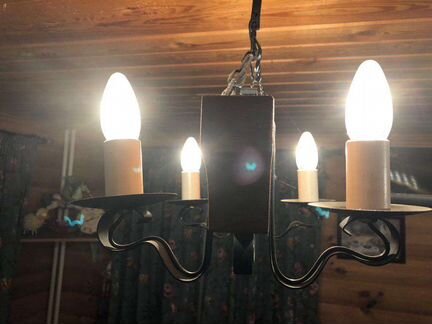 Люстры для дачи или охотничьего домика за 4 штуки