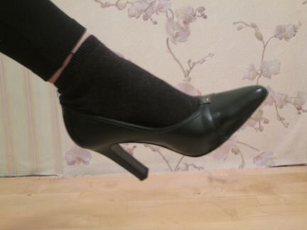 Туфли, кожа, зеленые, Австрия