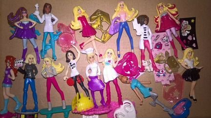 Kinder фигурки Barbie.2018