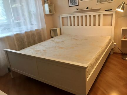 Кровать хемнэс Икеа с матрасом