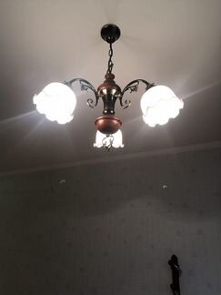 Люстра, светильники произ-во Италия