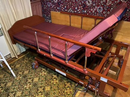 Медицинская кровать механическая бу