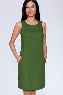 Платье лён новое 50 размер