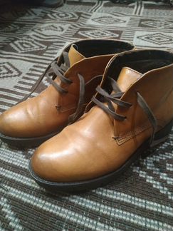 Ботинки кожаные