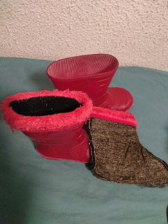 Резиновые сапожки
