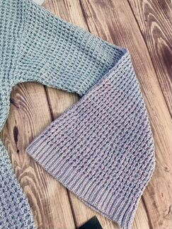 Нежный красивый и редкий свитер омбре из США M/L