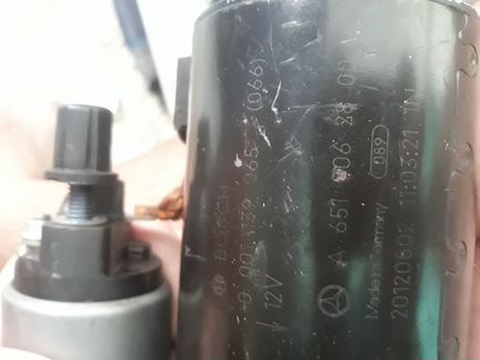 Стартер на Mercedes-Benz W166 W172 W204 W205 W212