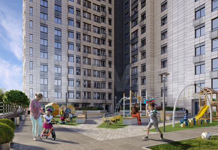 2-к квартира, 65.9 м², 5/24 эт.