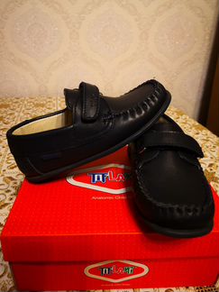 Мокасины кожаные