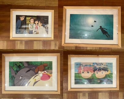 Оригинальные арты из календаря Хаяо Миядзаки