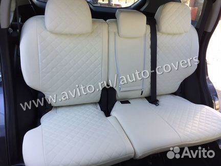 Чехлы на сиденья Citroen C-Crosser из Экокожи