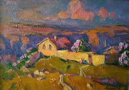 Коллекция 50 пленэрных этюдов художник Андреева А