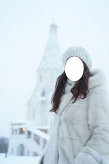 Белая норковая шуба Греция 44