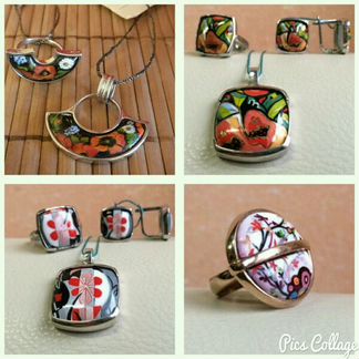 Серебро с эмалью, позолота, остатки