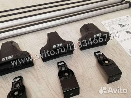 Багажник на штатные рейлинги Chevrolet Cruze 09-15