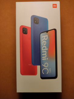 Xiaomi Redmi 9c NFC+чехол+стекло, все новое