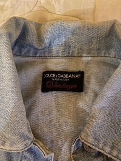 Джинсовка Dolche&Gabbana Vintage оригинал