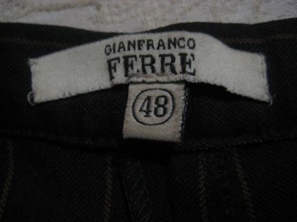Шикарные брюки GF Ferre Италия, тонкая шерсть