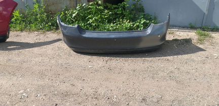 Бампер задний шкода рапид skoda rapid