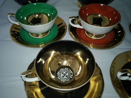 Кофейный сервиз kahla гдр на 5 персон
