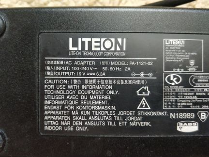 Блок питания 19V/6.3A