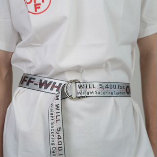 Ремень Off-White белый