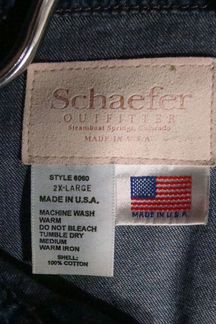 Рубашка джинсовая made in USA