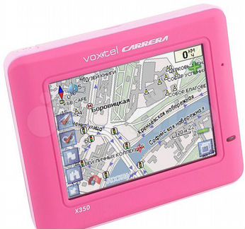 Навигатор VoxtelCarreraX350 розовый новый комплект