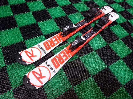 Горные лыжи 100 детские с креплениями Rossignol