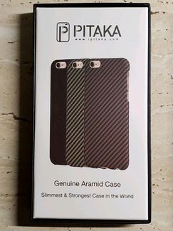 Карбоновый чехол Pitaka для iPhone 6+ 6s+