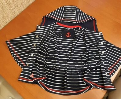 Пончо для девочки 2-3 года